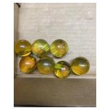 Rubber Balls W/ Baseball Players Inside, Old Hank