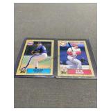 Pete Rose & Nolan Ryan Error Cards