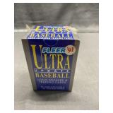1991 Fleer Ultra Baseball Logo Stickers & Trading