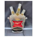 Miller High Life On Tap Beer Sign (light works)