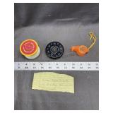 Vintage Duncan Butterfly Yoyo and Vintage Tone Mas