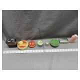 Vintage Tins and Vintage Atlas Bank