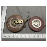 2 Vintage Measuring Tapes