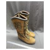 Red Lead Male Size 12 Boots