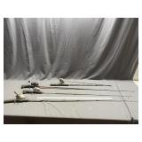 Assorted Rods w/ Reels