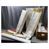 Assorted Beer Banners, Sticker Wraps, Pitchers, Cu