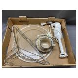 Hand held mixer, Turn table for Sharp microwave, c