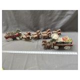 Vintage Cast Iron Carriages