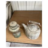 Lantern & Tea Kettle