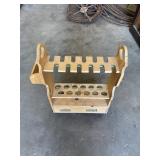 12 Rod Holding Fishing Rack w/ Drawer