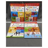 4 Ready Set Learn Books, NIB