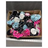 18 Scrunchies, NIB