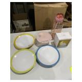 Plates, Cake Stand, Water Jug