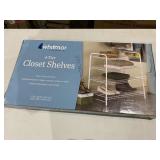 Whitmore 4-Tier Closet Shelves