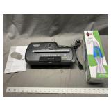 Aurora Paper Shredder & lava Lamp