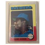 1975 Hank Aaron Card