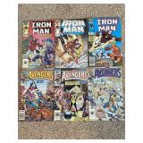 25th Anniversary Iron Man & The Avenger Comics