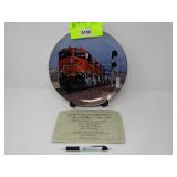 BNSF Collector Train Plate