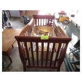 Baby Crib and Mobile