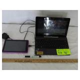 Asus Mini Cmputer and RCA Tablet