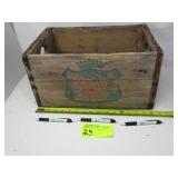 Vintage Canada Dry Wood Crate