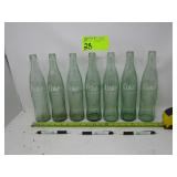 7 Glass Coke Bottles