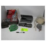 Various Sockets and Steel Wool