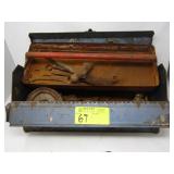 Tool Box and Various Pulley Wheels