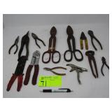 Various Cutters and Pliers