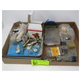 Various Nails, Screws, and Hardware