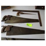 Hand Saws and Square