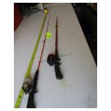 2 Fishing Poles and Reels