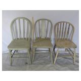 3 Vintage Chairs