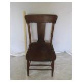 Solid Oak Chair