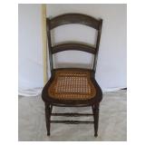 Oak Chair with Mesh Seat