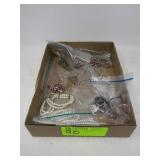 Various necklaces including cross necklaces