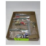 various pierced earrings