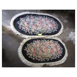 2 Wool Floral Rugs