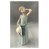 Lladro porcelain figurine en porcelaine, 9.5" H
