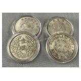 (4) Oriental coins, Piï¿½ces orientales