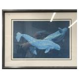 R. Fehr signed print, Impression signï¿½e 18" x 24"