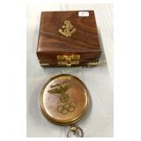1936 Berlin Olympic reproduction compass Boussole