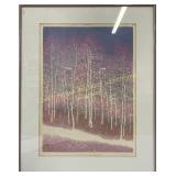 Gaetan Desjardins signed print, Impression signï¿½e