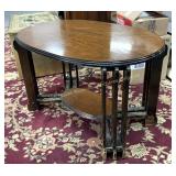 Oval table ovale, 19.5" x 29" L
