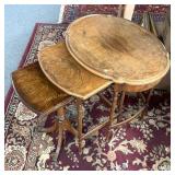 Nest of tables, Ensemble de tables gigognes