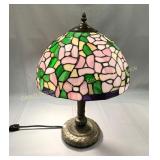 Tiffany style lamp, Lampe de style Tiffany 13x18