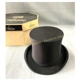 Tress & Co. collapsible top hat, Chapeau haut de