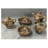 Kutani porcelain 14 pieces