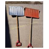 (2) Snow Shovels