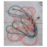 Extension Cords - Green & Orange